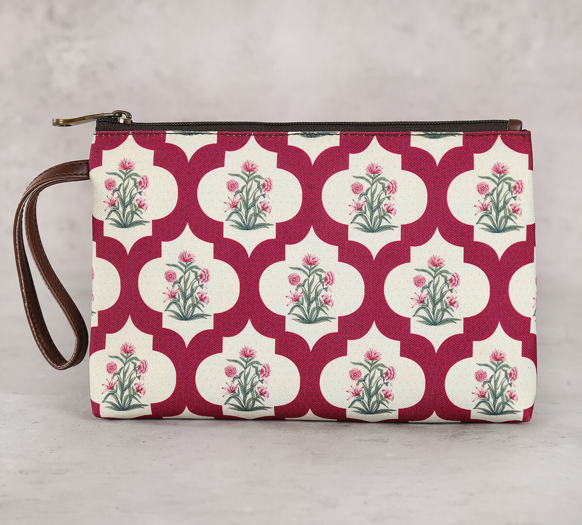 Poppy Flower Scarlet Utility Pouch