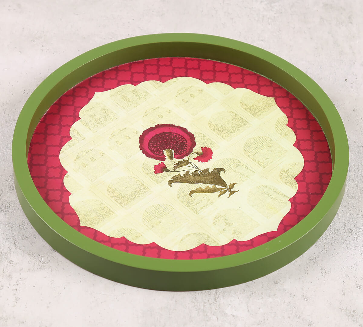 Poppy Surprise Decor Plate