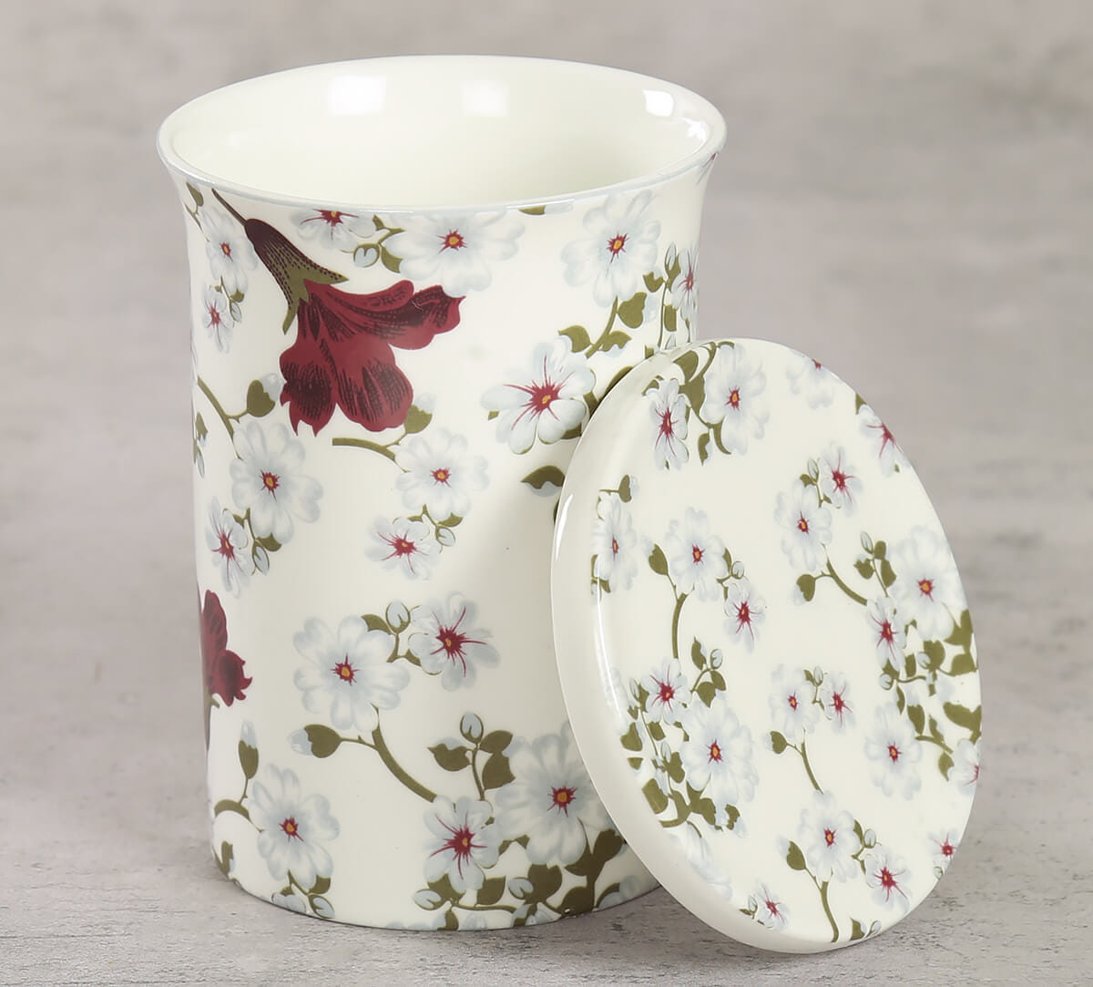 Poppy Tropical Homeland Coffee Mugs and Coasters Set of 2