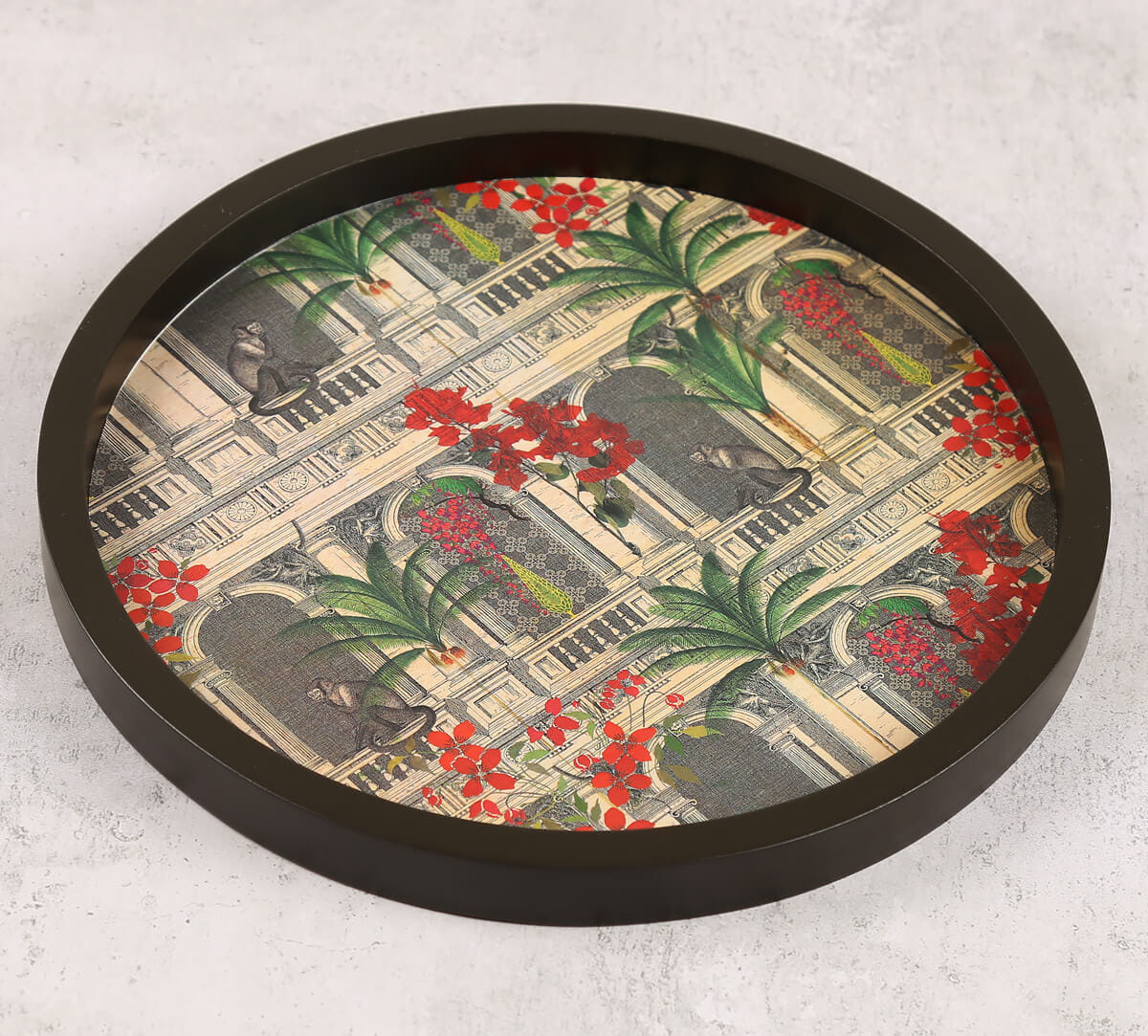 Pretty Monkey Mischief Decor Plate