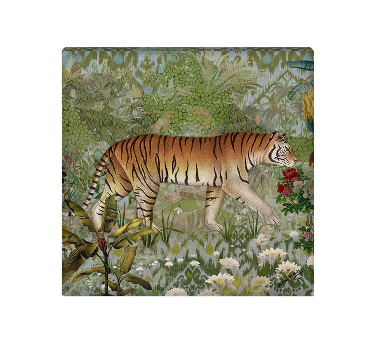 Pride of Bengal Canvas Wall Art