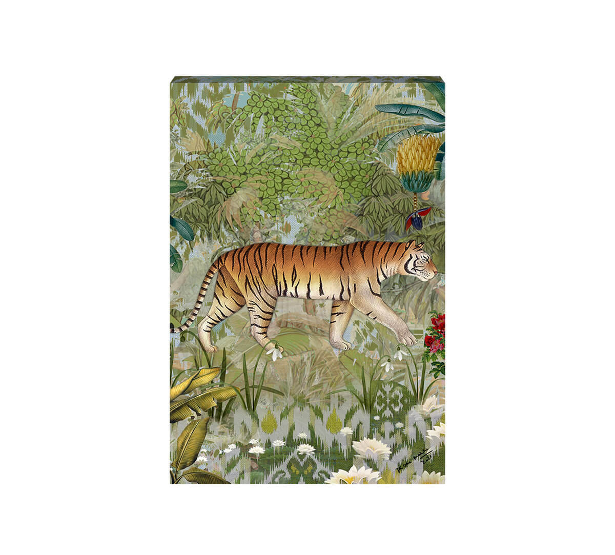Pride of Bengal Canvas Wall Art