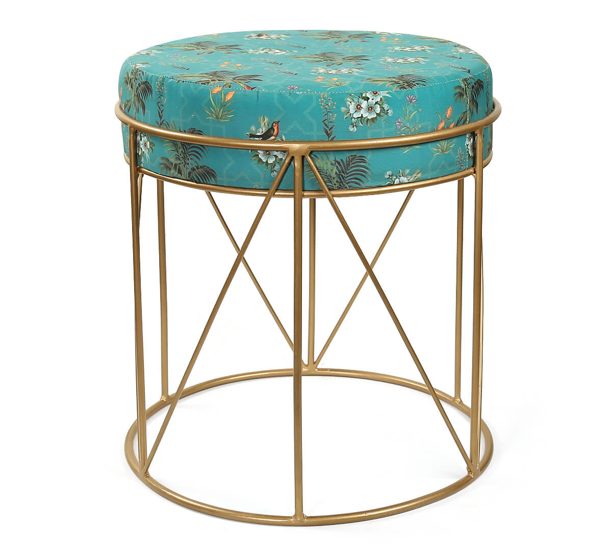 Robin Bird Park Iron Pouffe