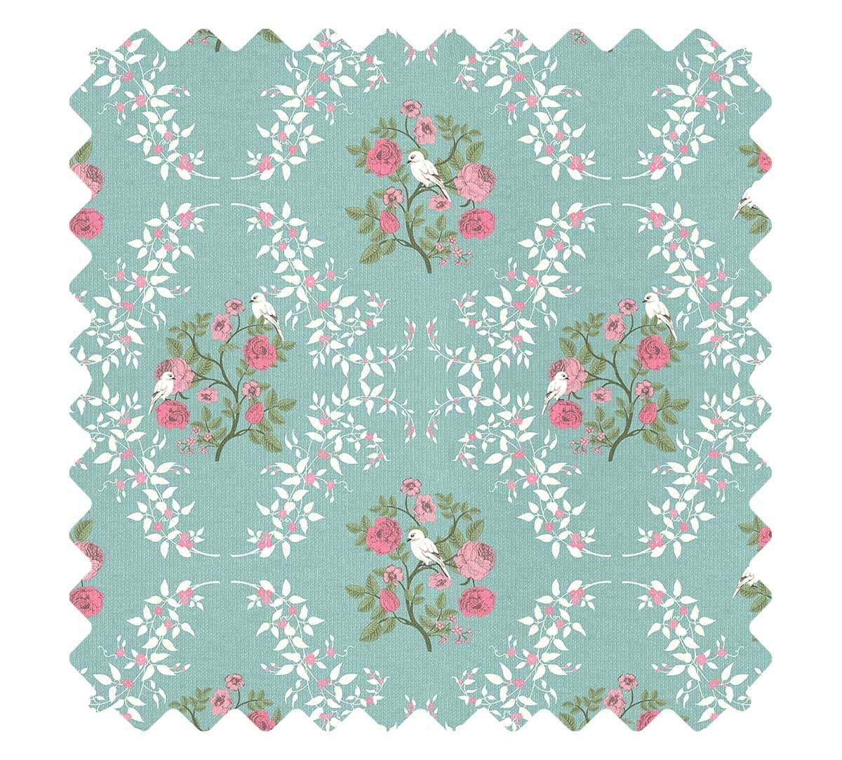 Robin Birds Cafe Fabric