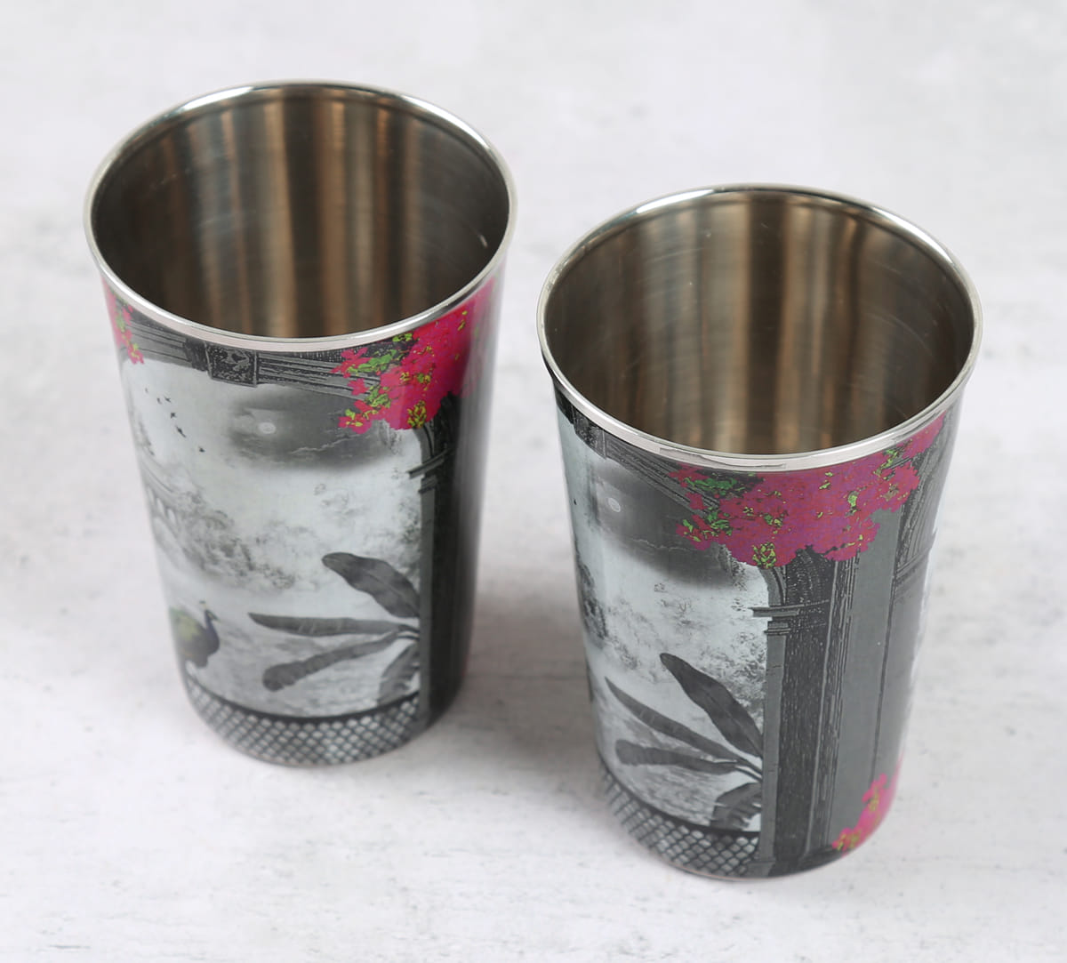 Royal Hues Large Steel Tumbler (set of 2)
