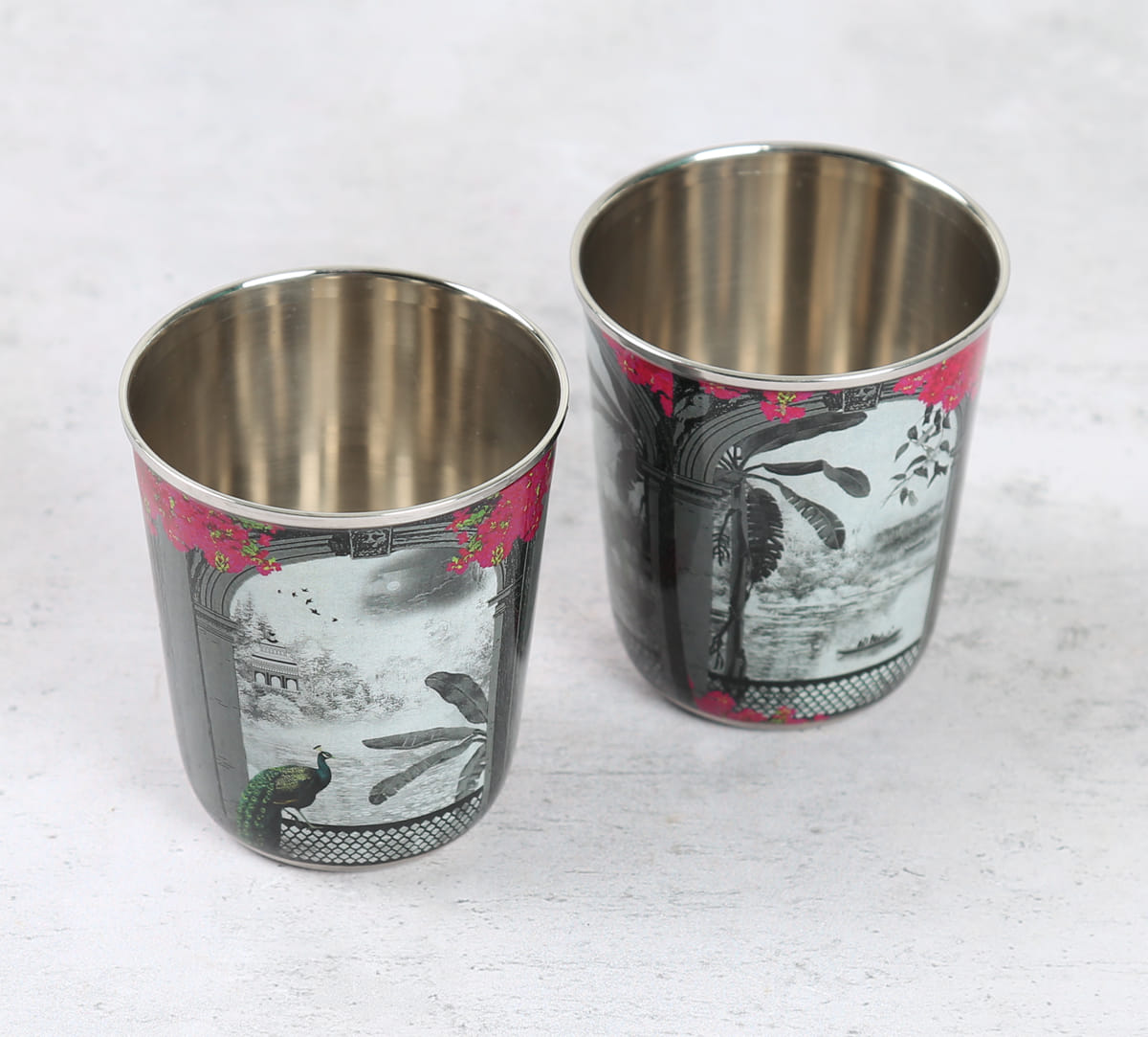 Royal Hues Small Steel Tumbler (Set of 2)