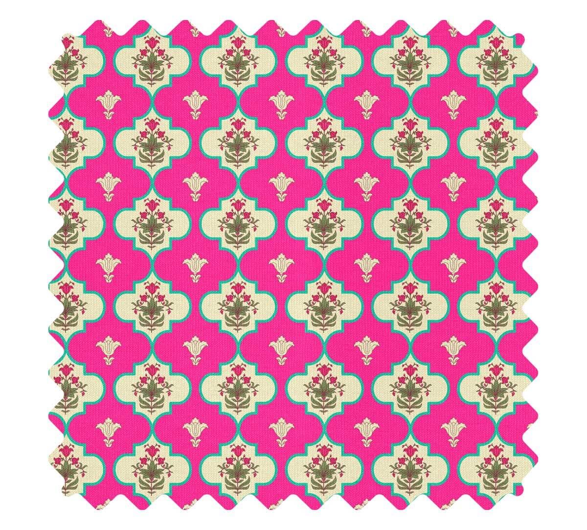 Ruby Lattice Treasures Fabric