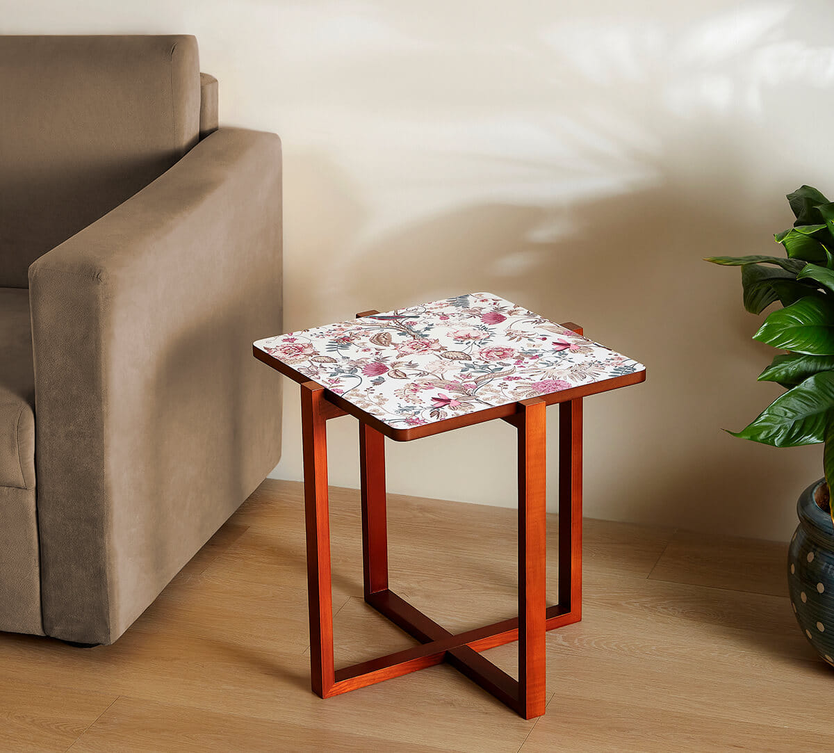 Rustic Realm Square Table
