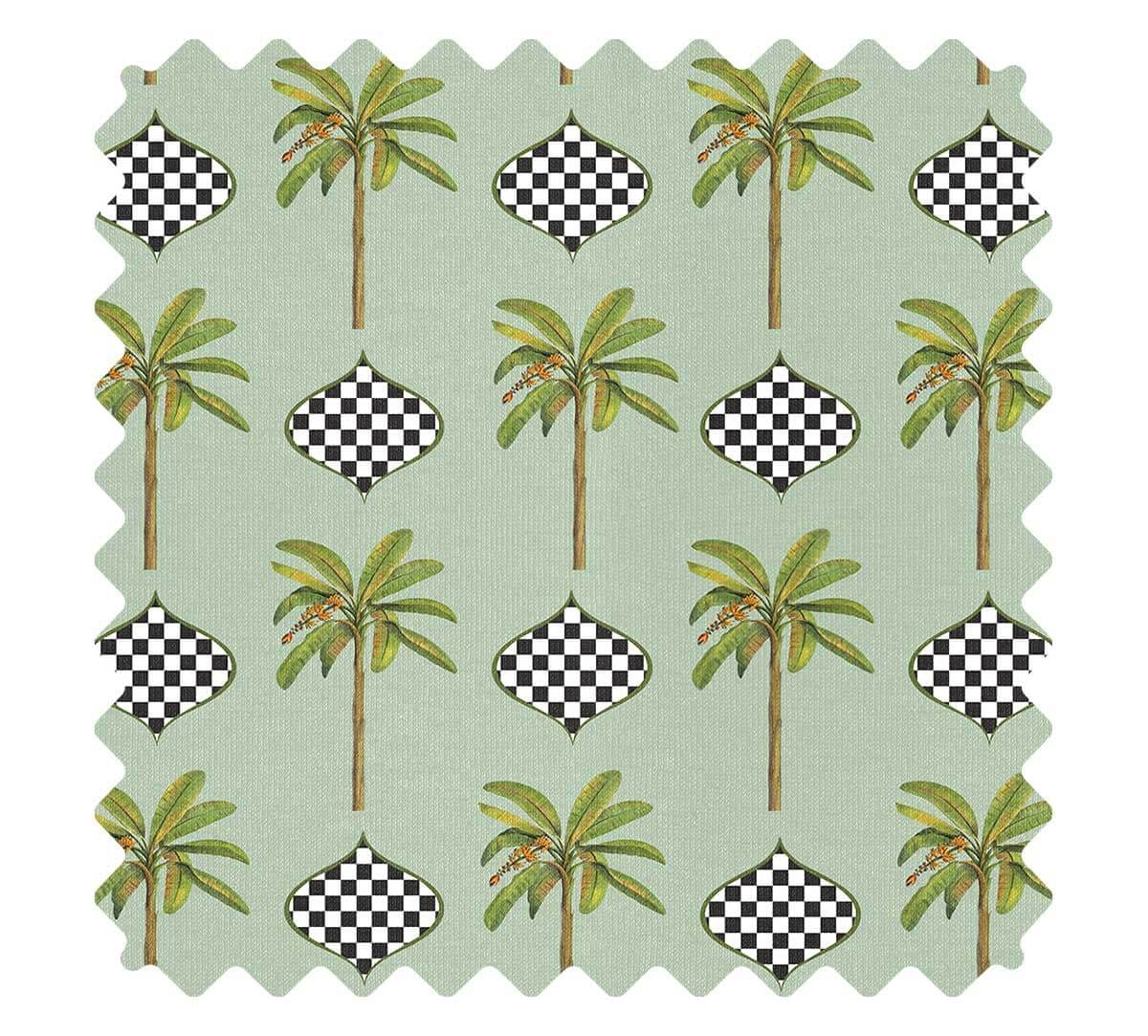 Sage Tropical Kingdom Fabric