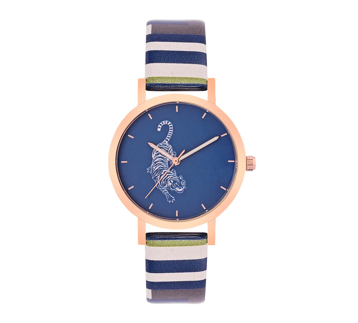 Sapphire Stripes Wrist Watch