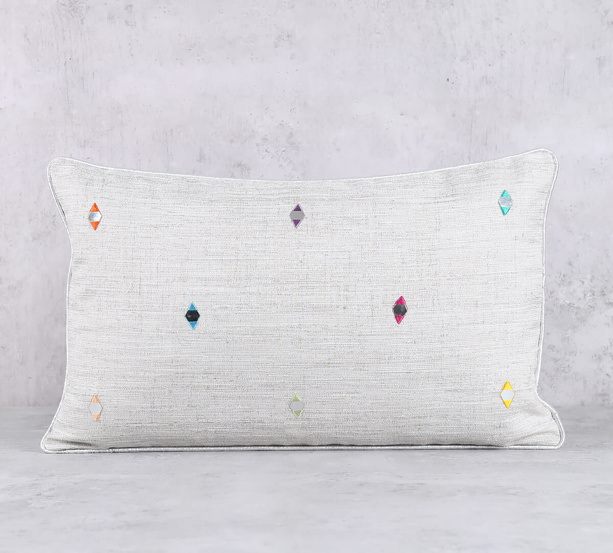 Sea Shell Metallic Mirrors Cushion Cover