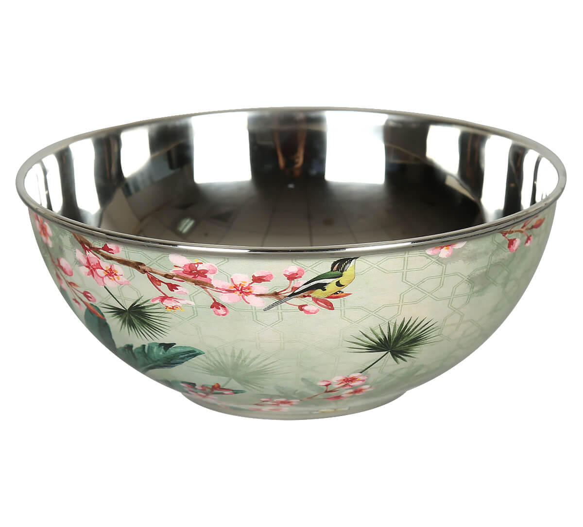 Spring Bloom Steel Bowl