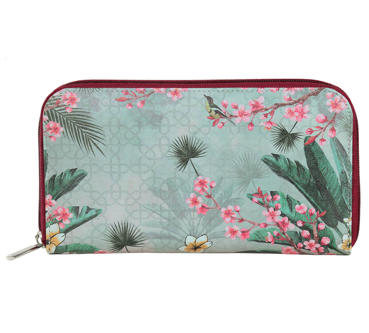 Spring Bloom Zipper Wallet