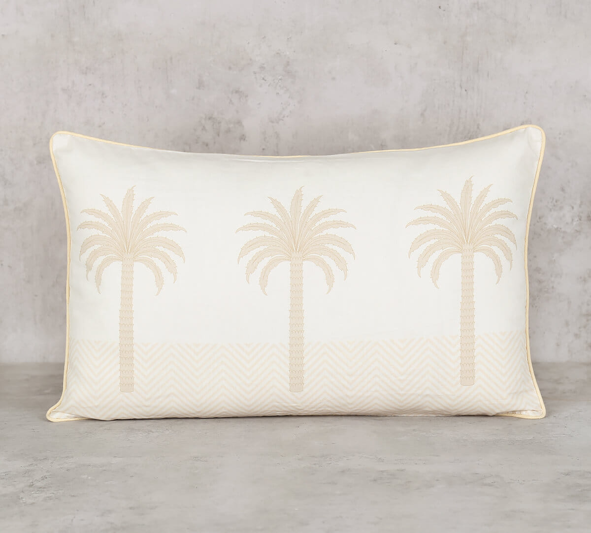 Steamy Sultry Rectangle Cotton Poplin Cushion Cover