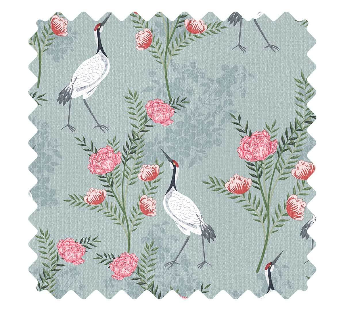 Stone Birds of paradise Fabric