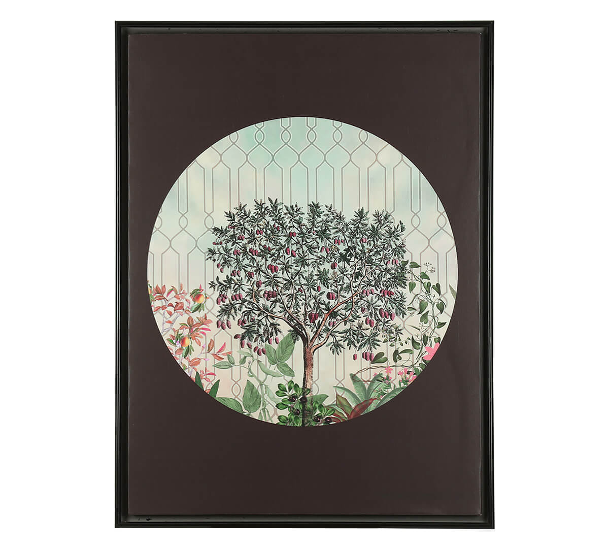Sultry Greenwood Canvas Framed Wall Art