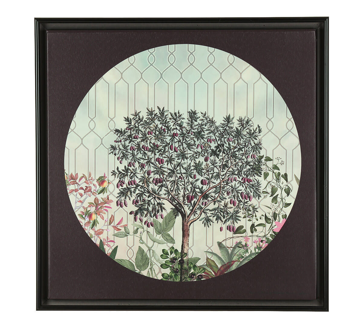 Sultry Greenwood Canvas Framed Wall Art