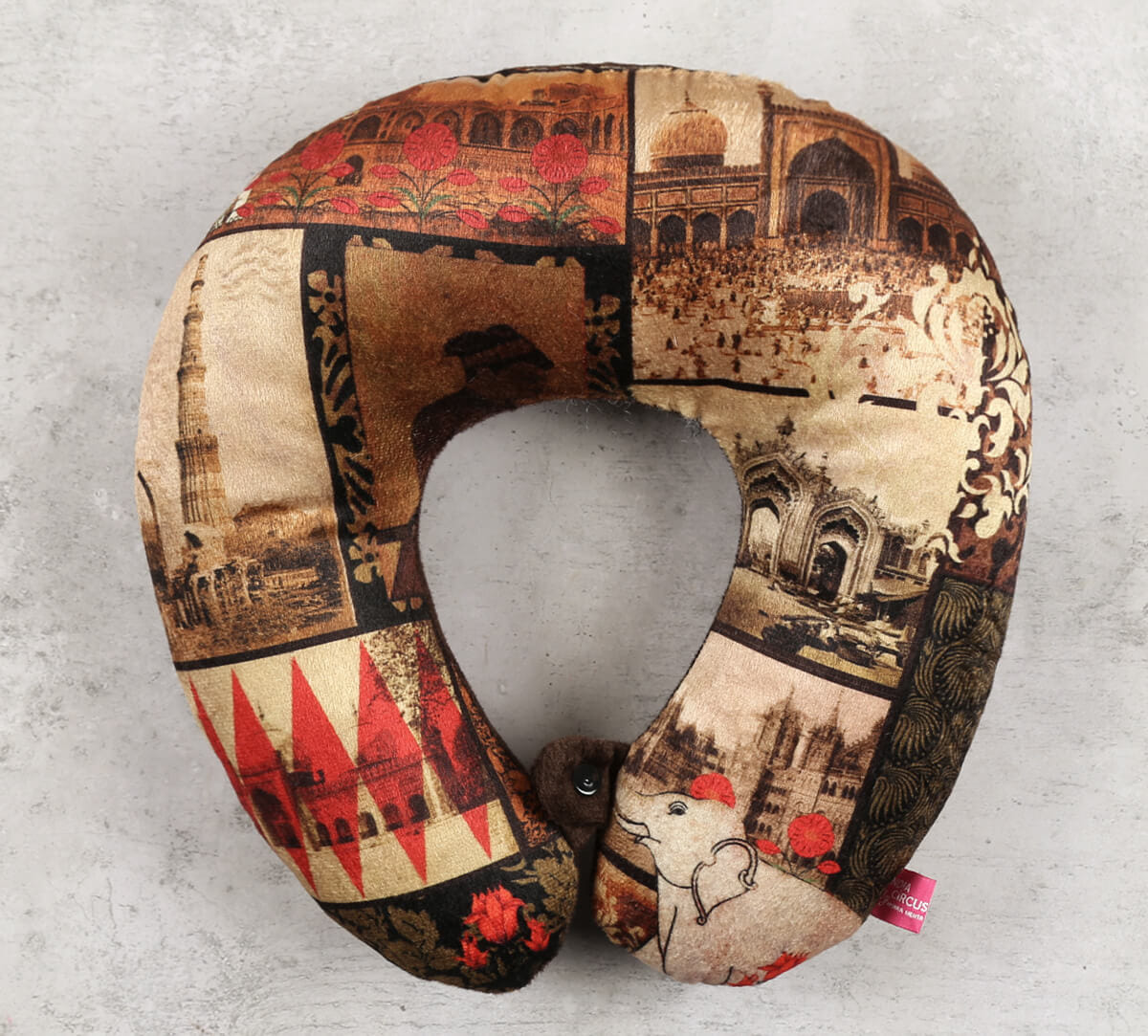The Mughal Era Neck Pillow