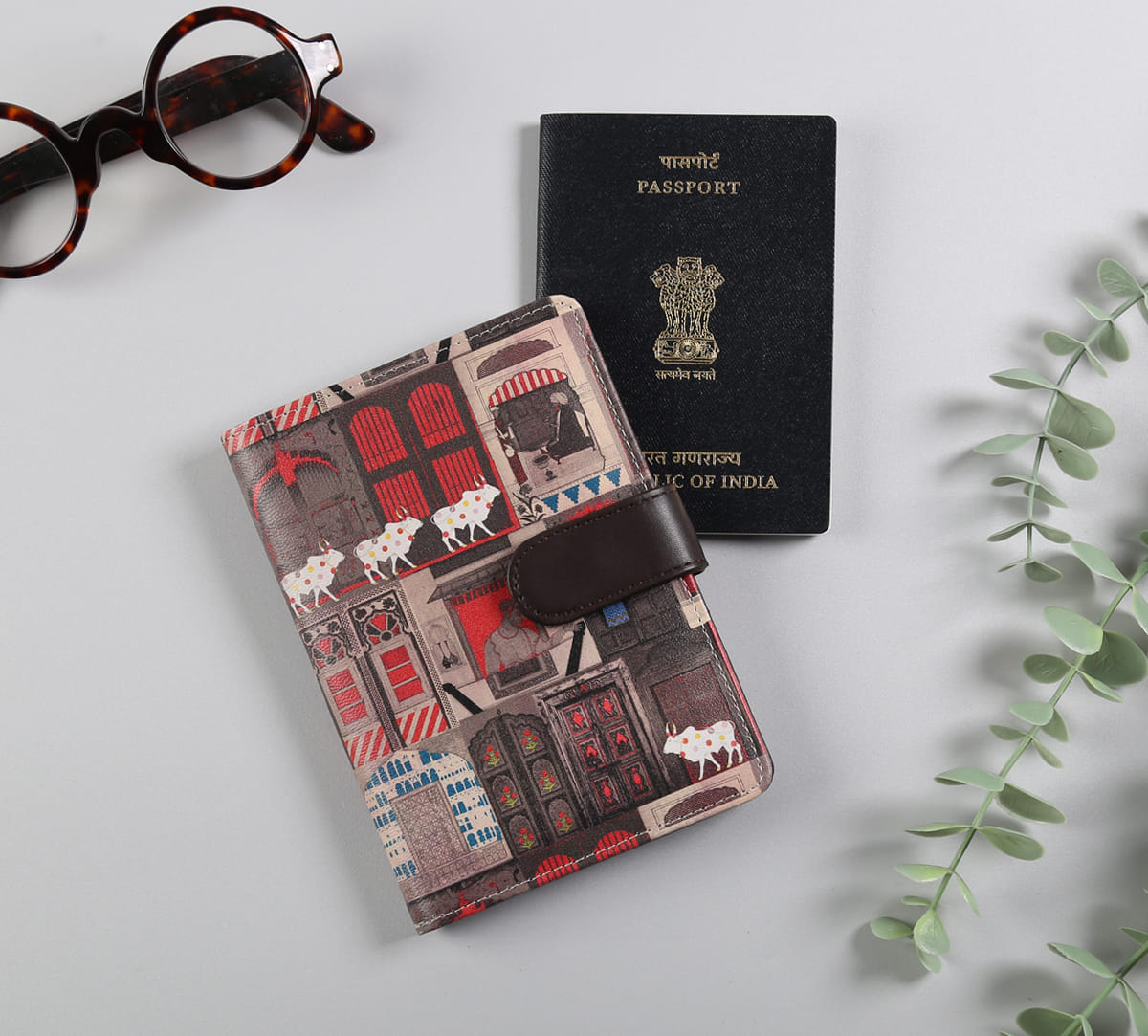 The Mughal Era Passport Cover