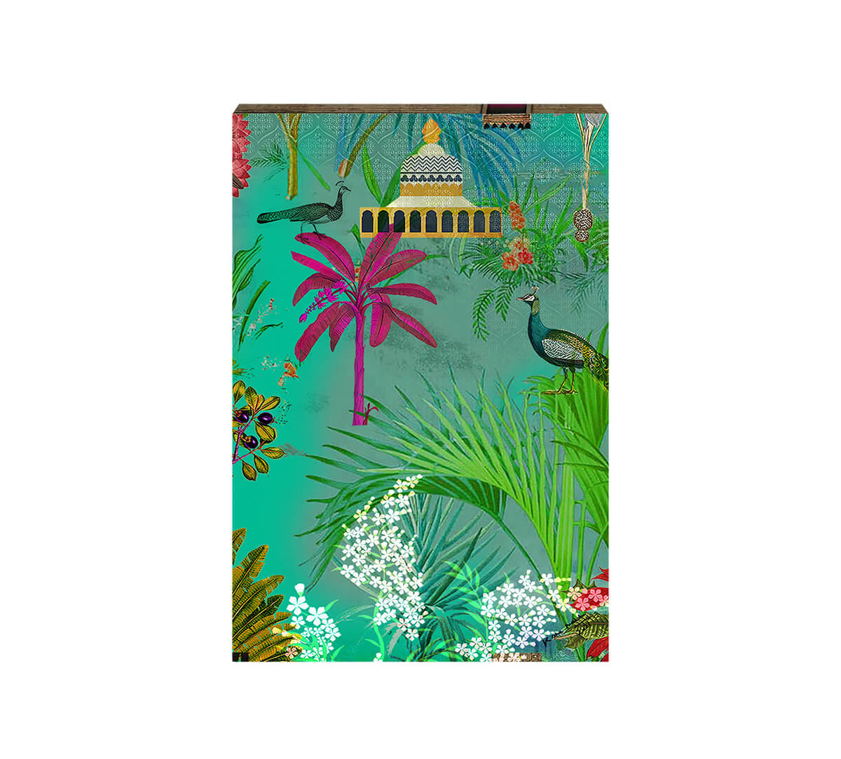 The Peacock Throne Canvas Wall Art
