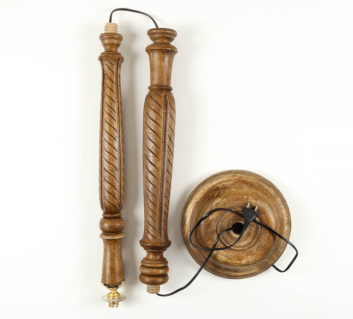 Timber Glow Floor Lamp Base