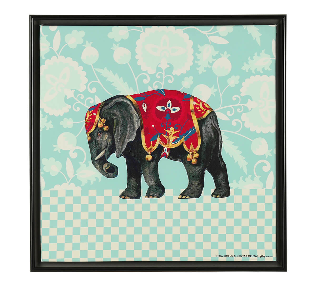 Tusker Prime 16 x 16 Canvas Framed Wall Art