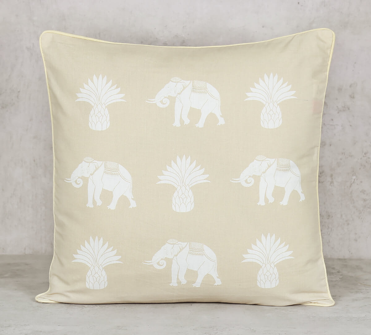 Tusker Tropics Cotton Poplin Cushion Cover