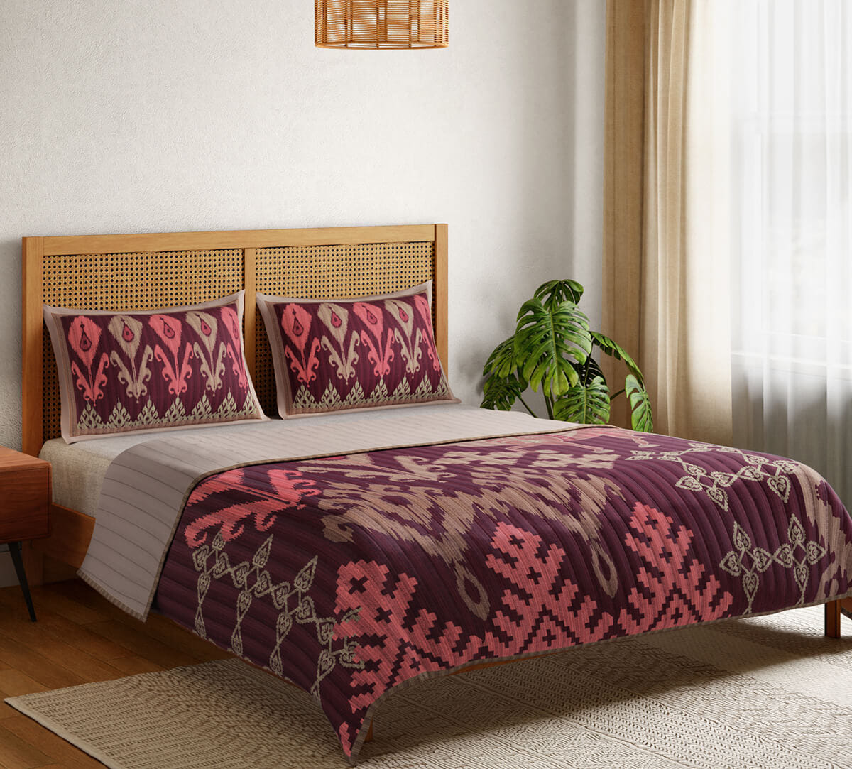 Unicorns Strut Quilted Bed cover set
