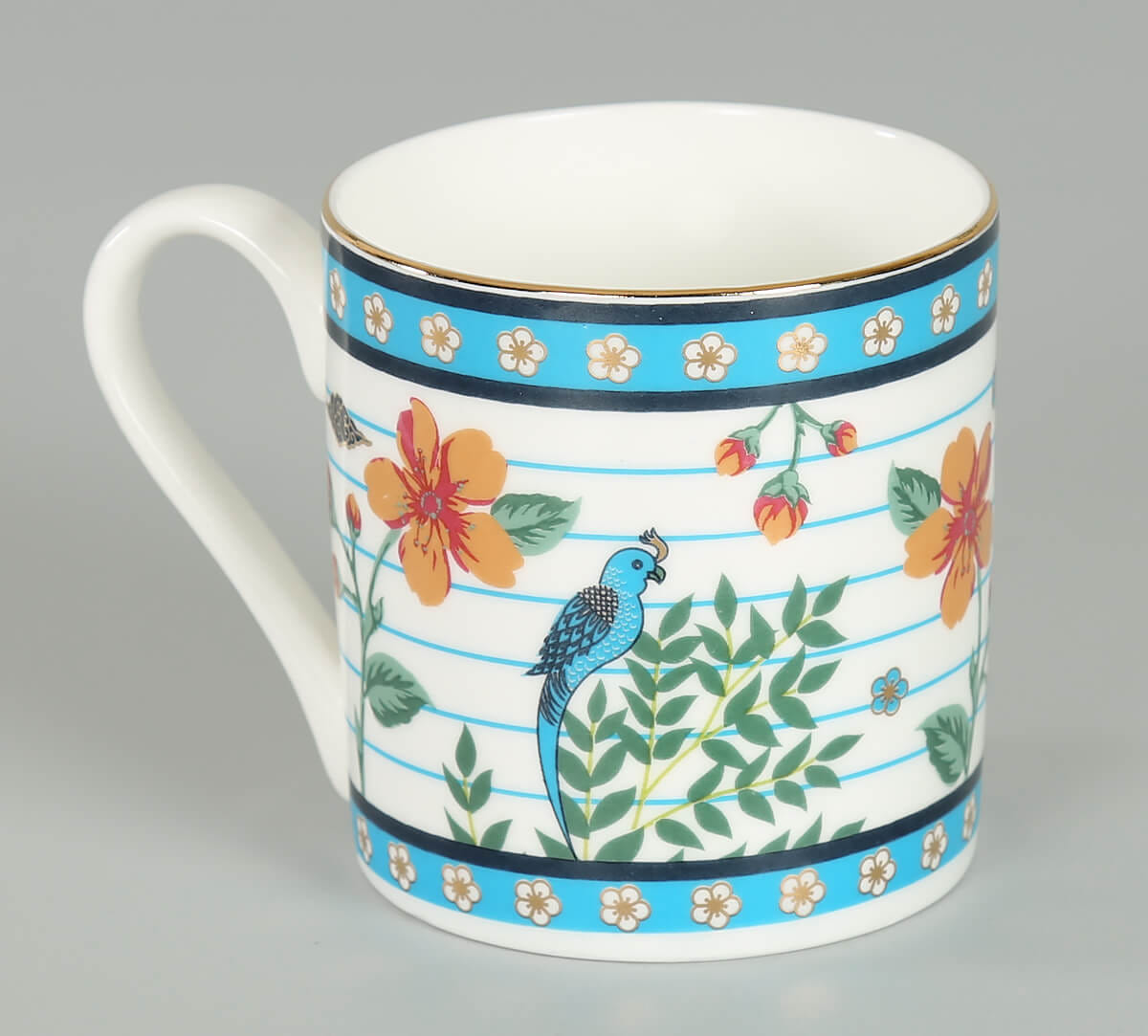 Verdant Chef d'oeuvre Snack Platter & Coffee Mug Set