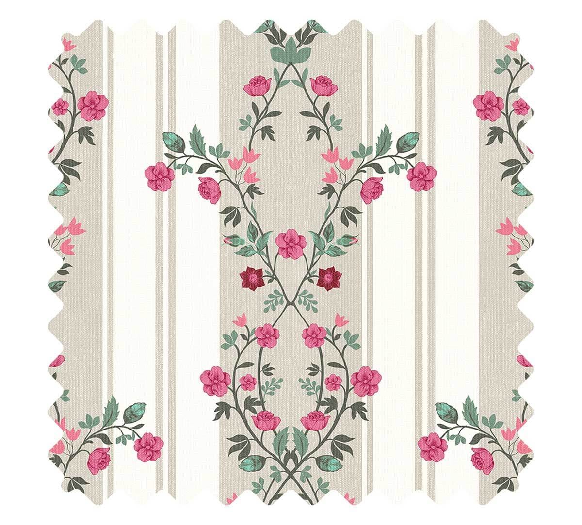 Vertical Rose Twist Fabric