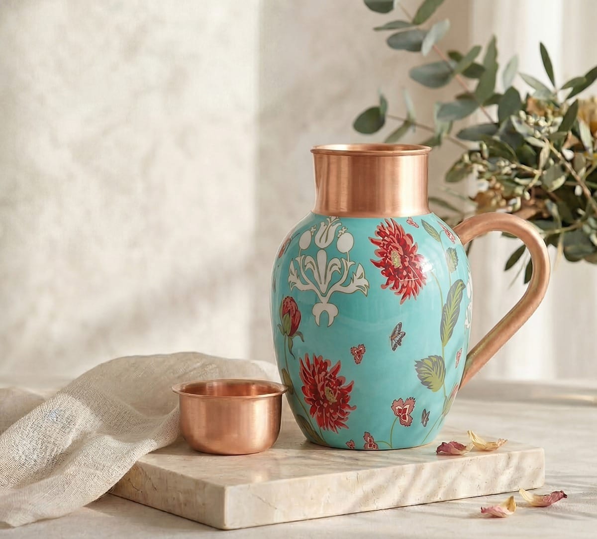 Zinnian Jazz Copper Jug Set