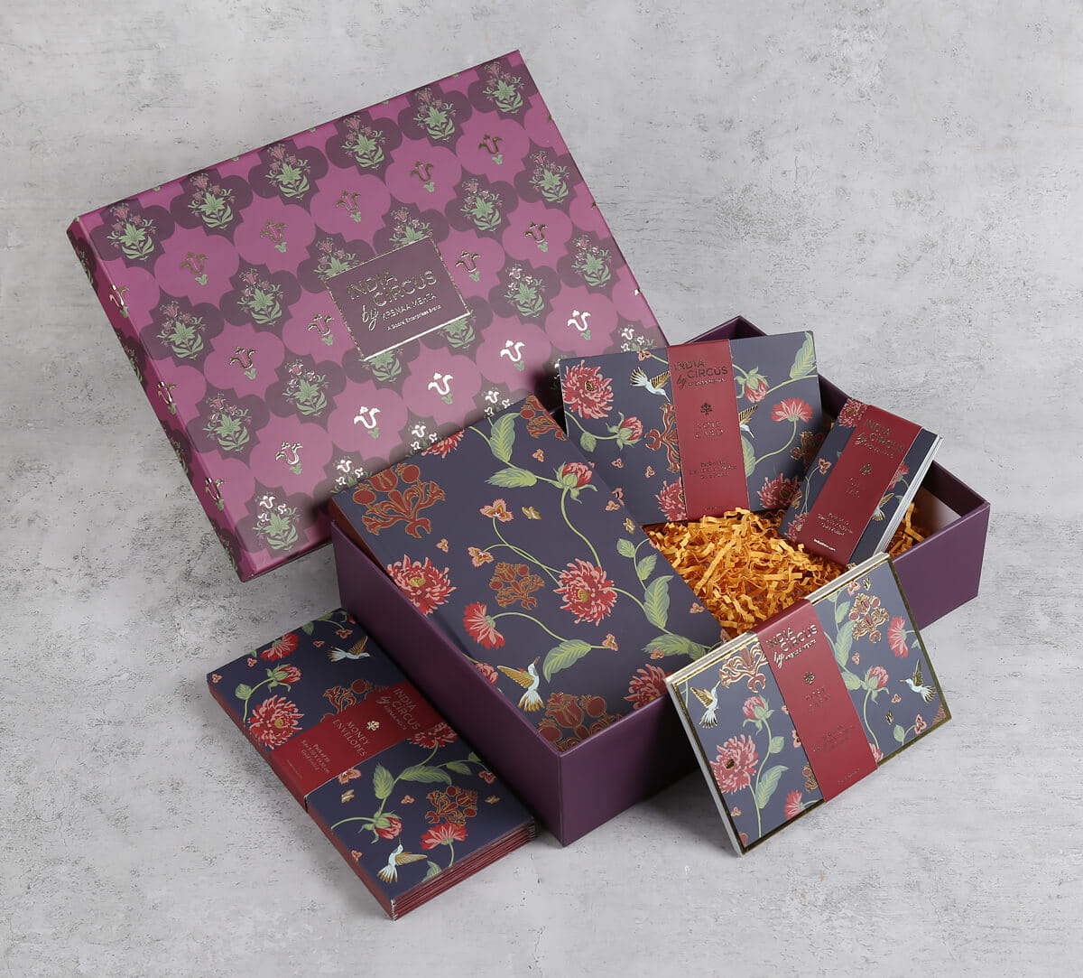 Zinnian Jazz Stationery Gift Box