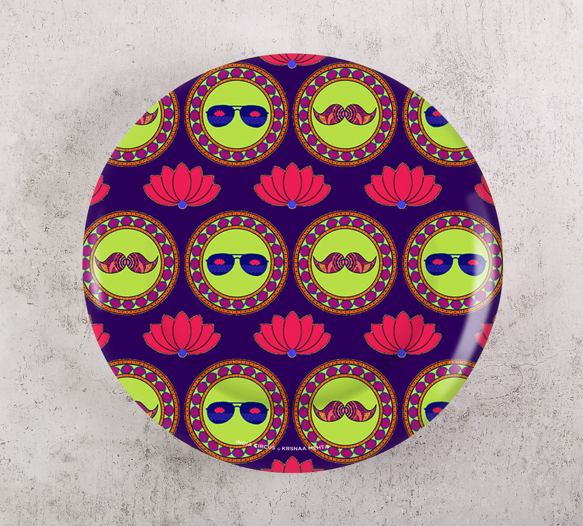 C'est La Vie Decor Plate