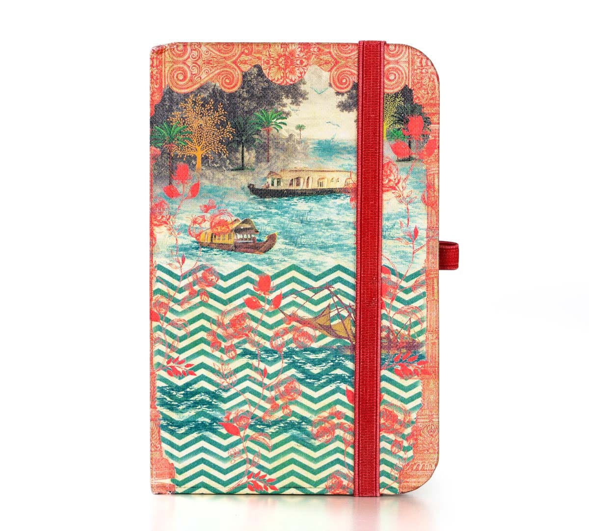 Chevron Backwaters Small Diary