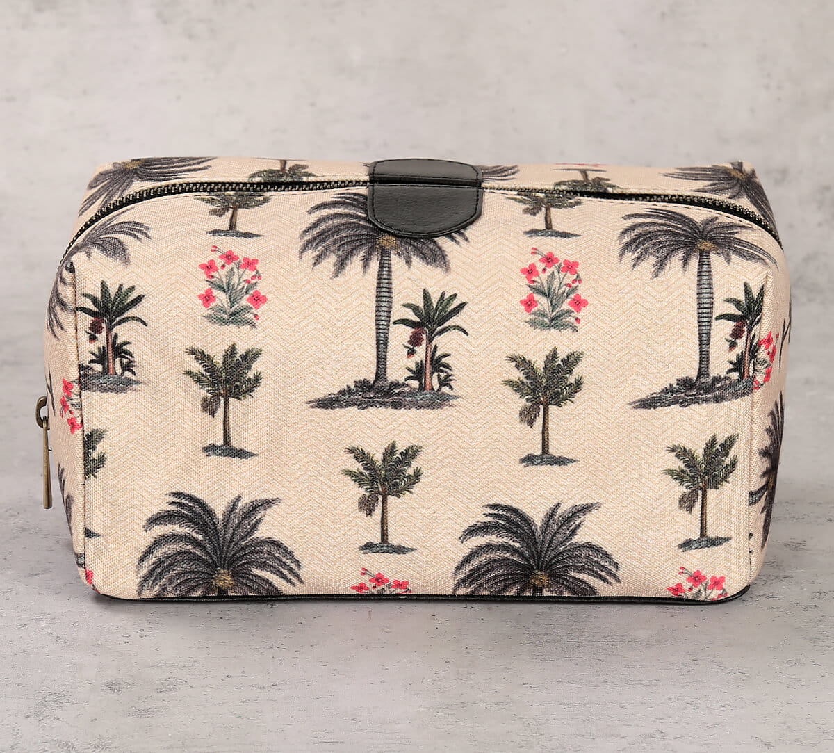 Chevron Palms Utility Pouch