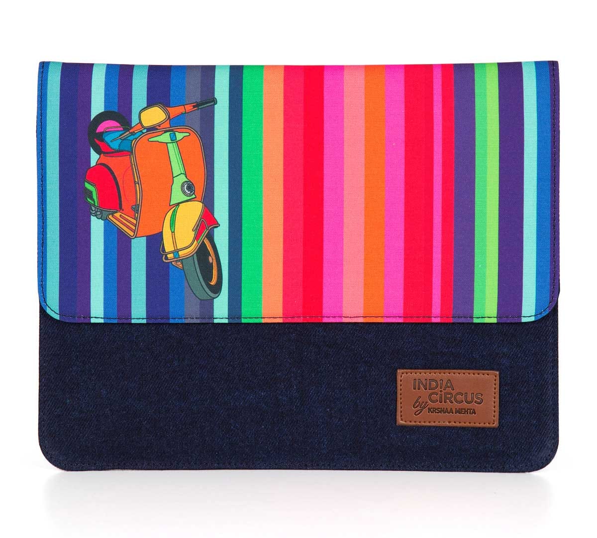 Colour Pop Scooter Denim iPad/Portfolio Sleeve