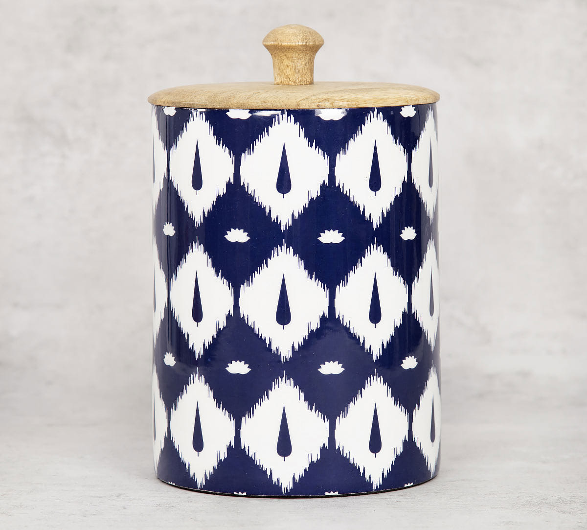 Conifer Symmetry Medium Wooden Jar