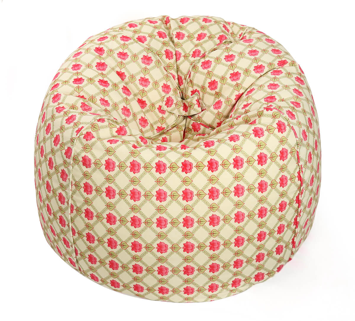 Conifered Lotus Symmetry Bean Bag Cover