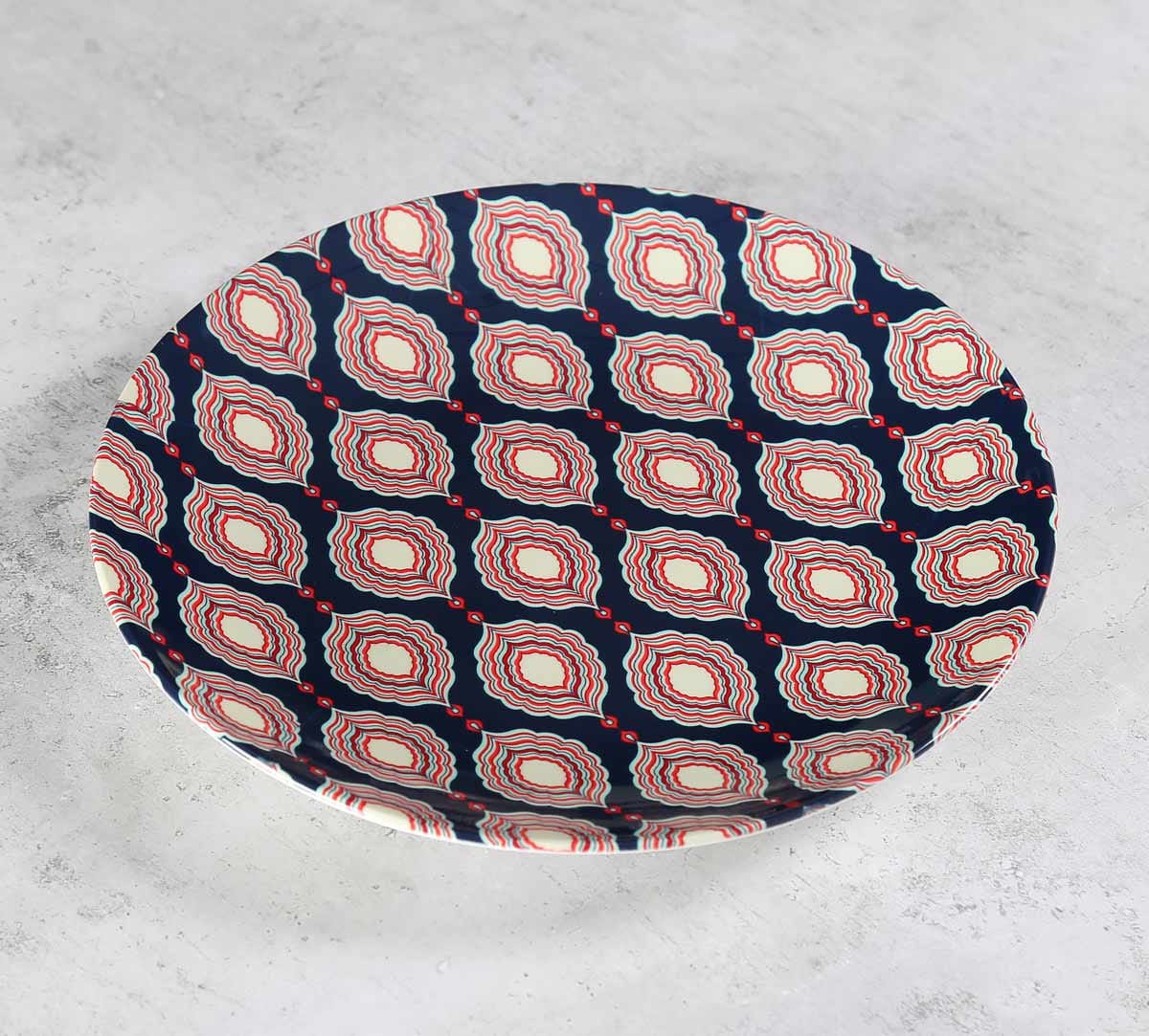 Curved Mirror Creeper Decor Plate