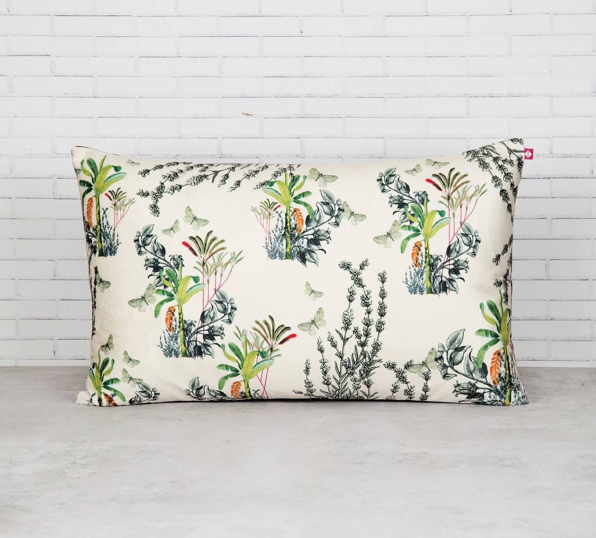 Desert Plants 20" x 12" Blended Velvet Cushion Cover