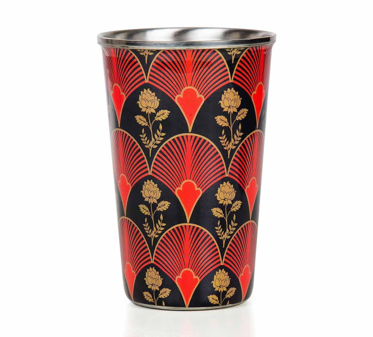 Fans of Blossom Steel Tumbler (Set of 2)
