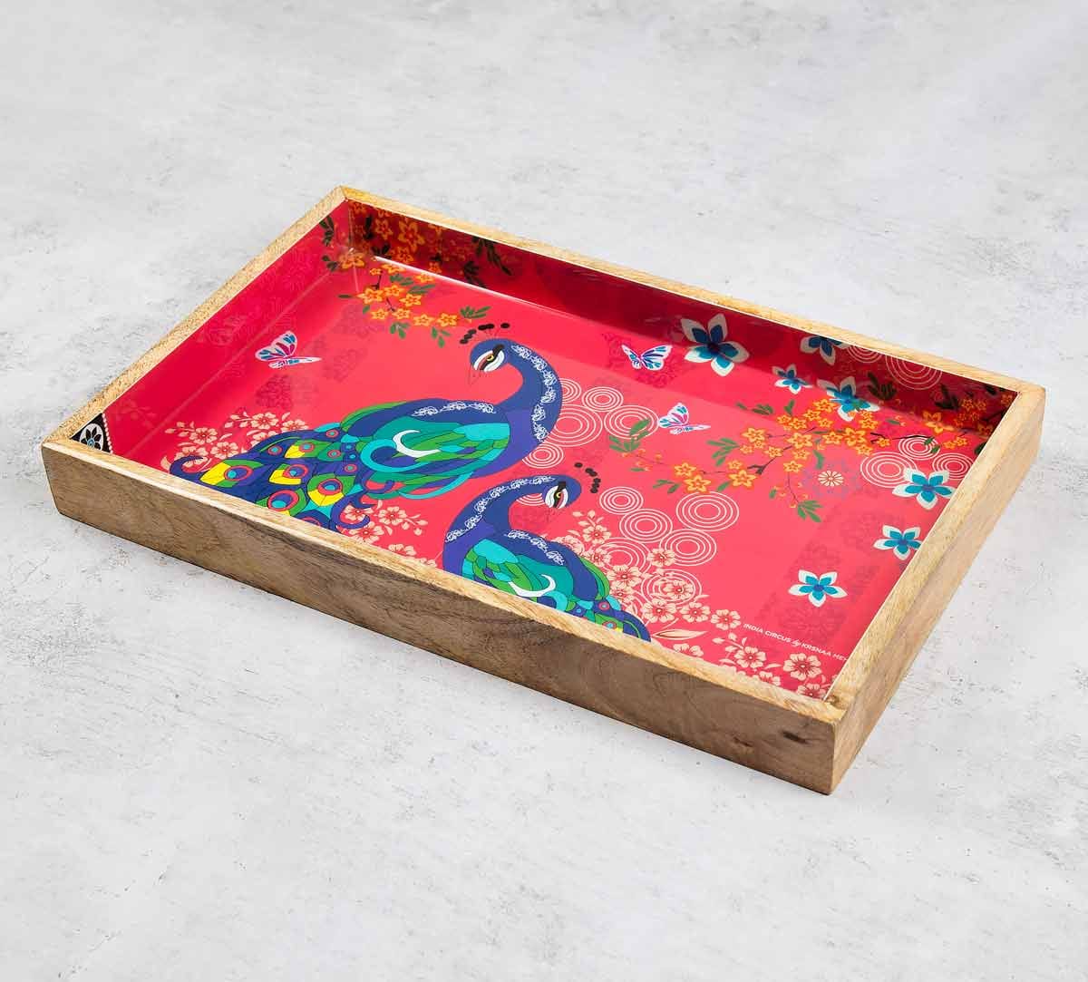 Feather Train Serving Tray