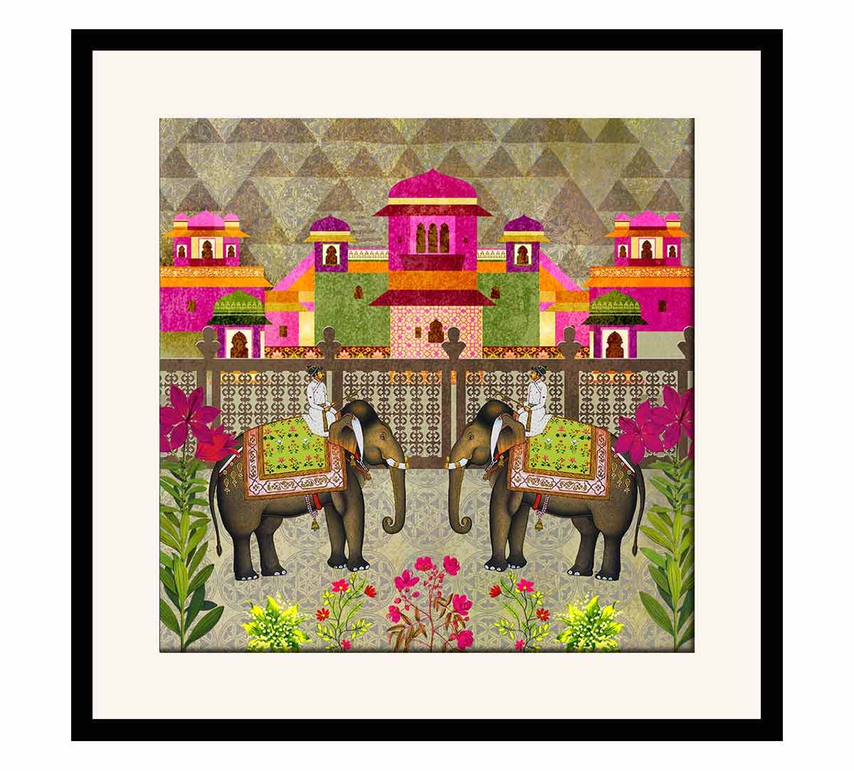 Field of Frolic Framed Wall Art