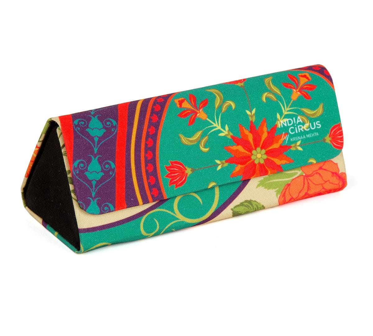 Floral Embroidery Spectacle Case