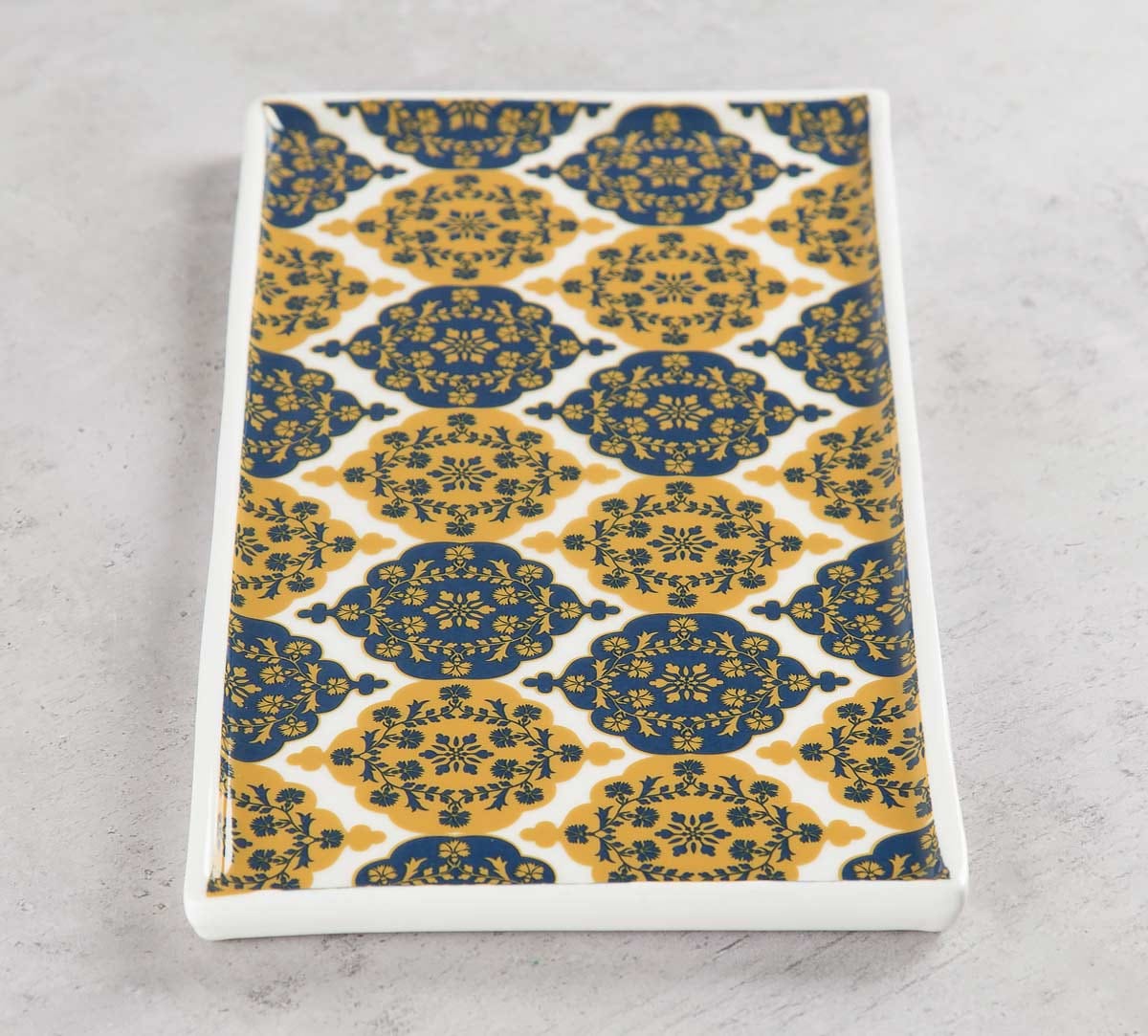 Floral Hypnosis Serving Platter