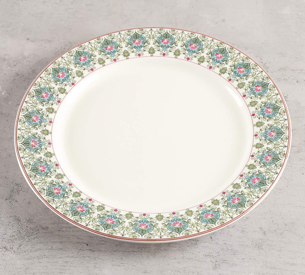 Floral Illusion Dinner Plate