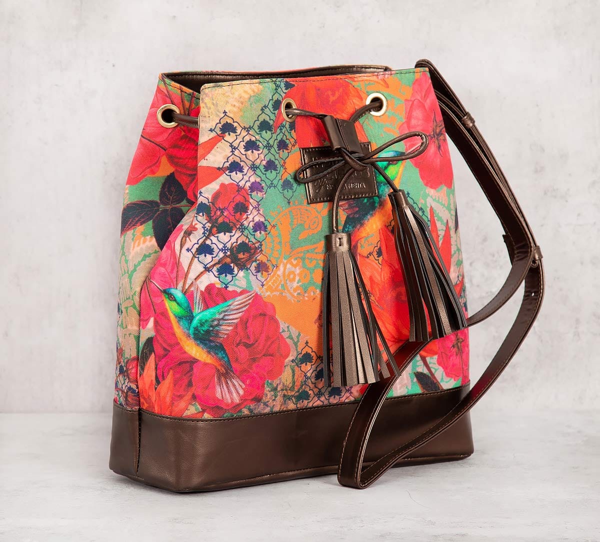 Floral Kingdom Hobo Bag