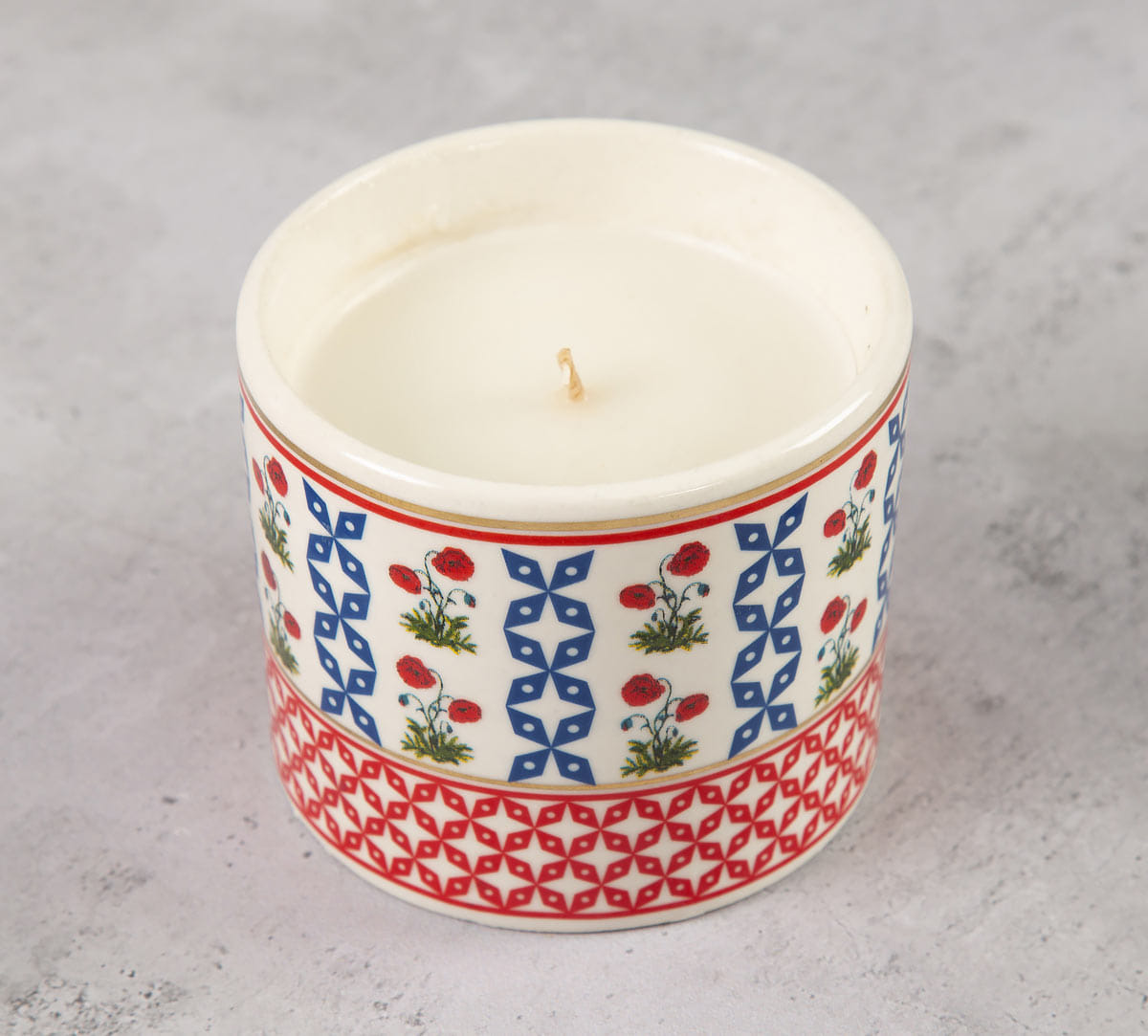 Flowers and Ferns Candle Votive