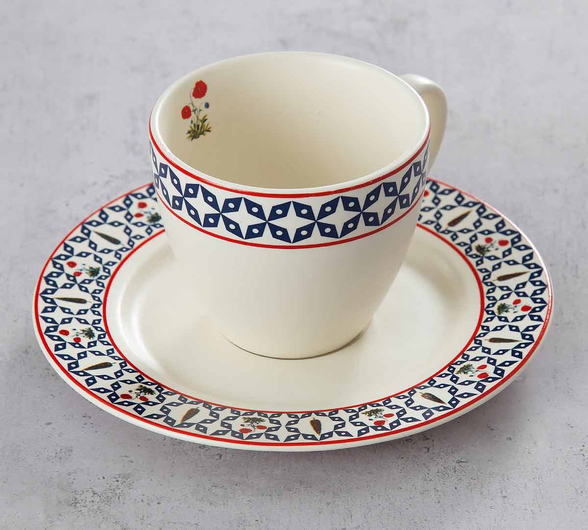 Flowers and Ferns Cup and Saucer