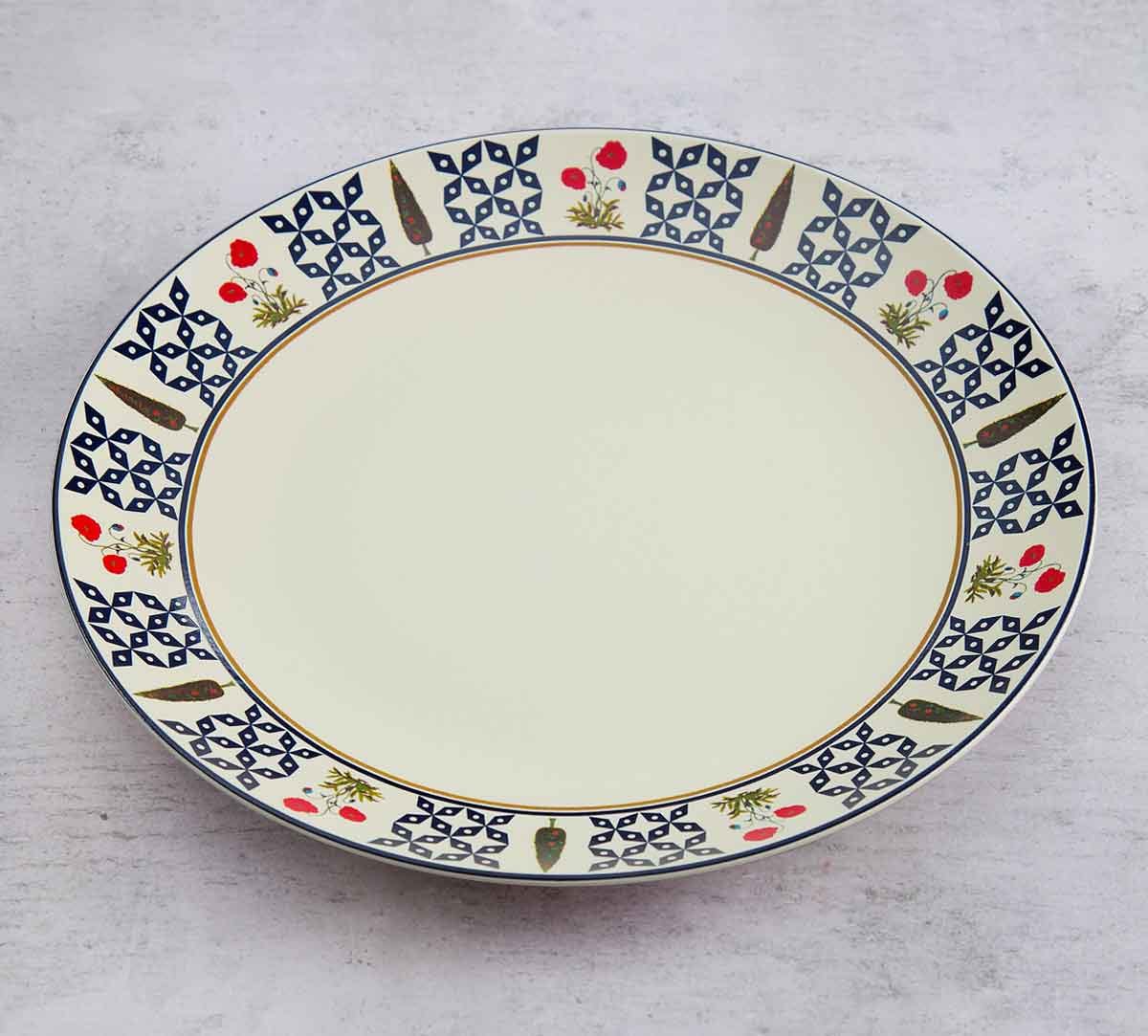 Flowers and Ferns Dinner Plate